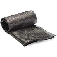 Tela de fibra de carbono de 30-5 cm de ancho 3 K de sarga de tela lisa